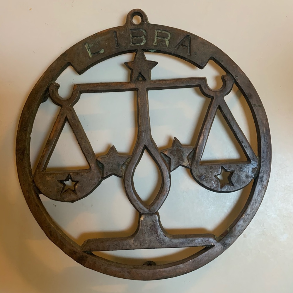 LIBRA Copper Trivet